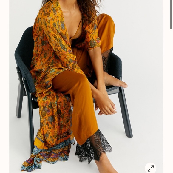 Free People Talking In My Sleep Pants Medium - Picture 3 of 8